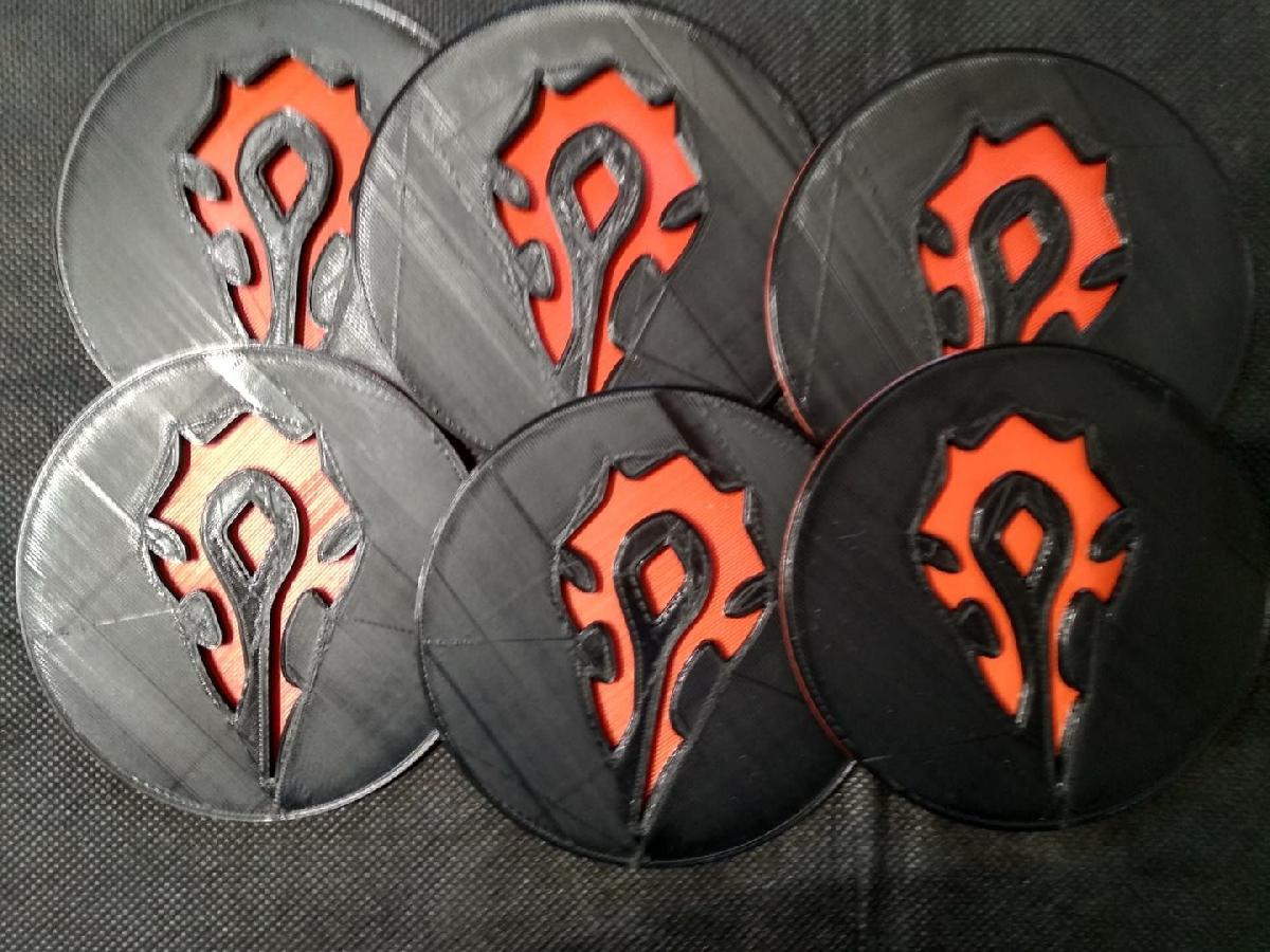 Coaster da Horda de World of Warcraft