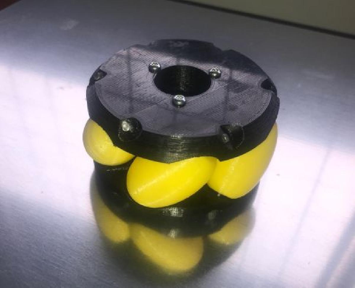 Roda Mecanum Totalmente Parametrica