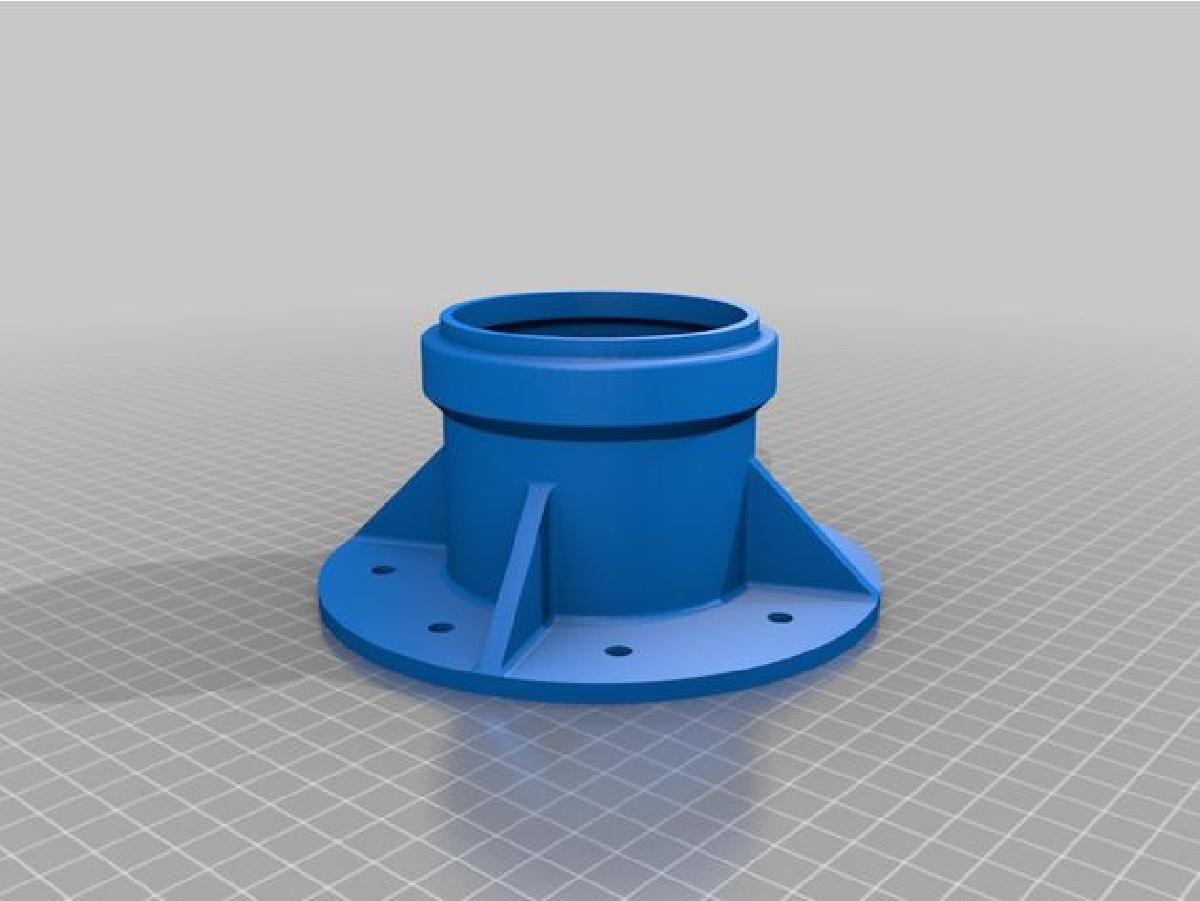 Flange para tubo de 75mm