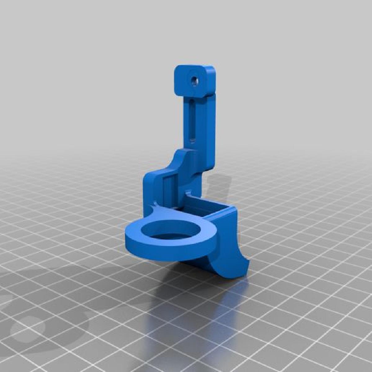 Montagem E3D V6 Quickchange V4 com asas 5115