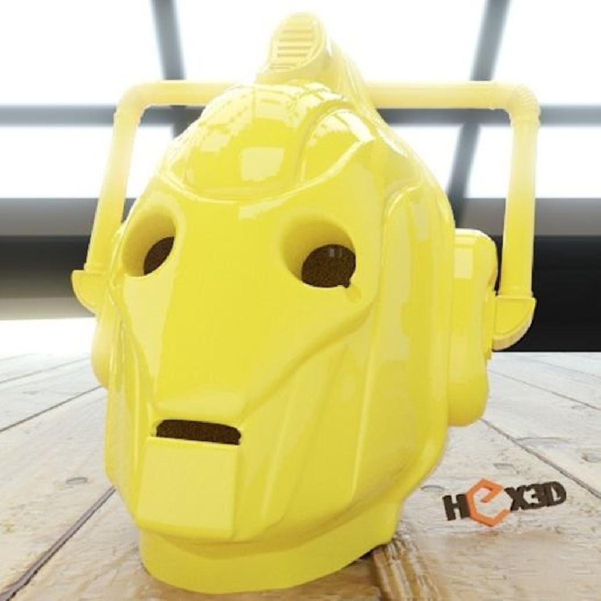 Capacete dos Cybermen (Alta Resolucao)