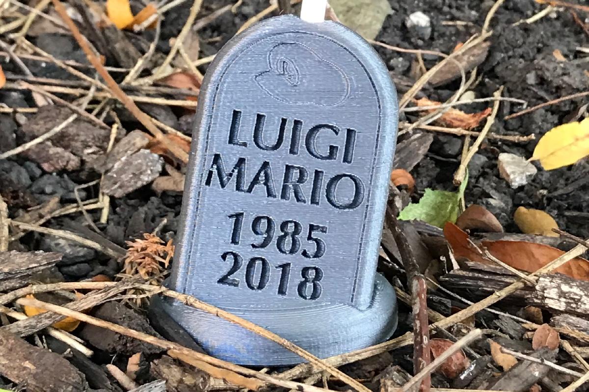 Tumulo de Luigi (Direct do Super Smash Bros. 08/08/2018)