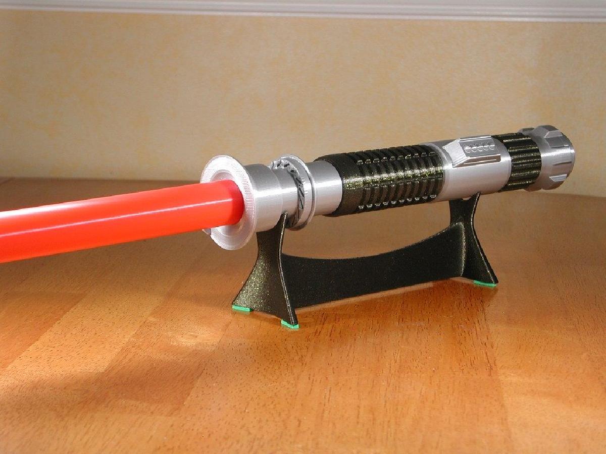 Sabre de luz do Obi Wan para o MUNDO DA IMPRESSAO 3D com lamina colapsavel.