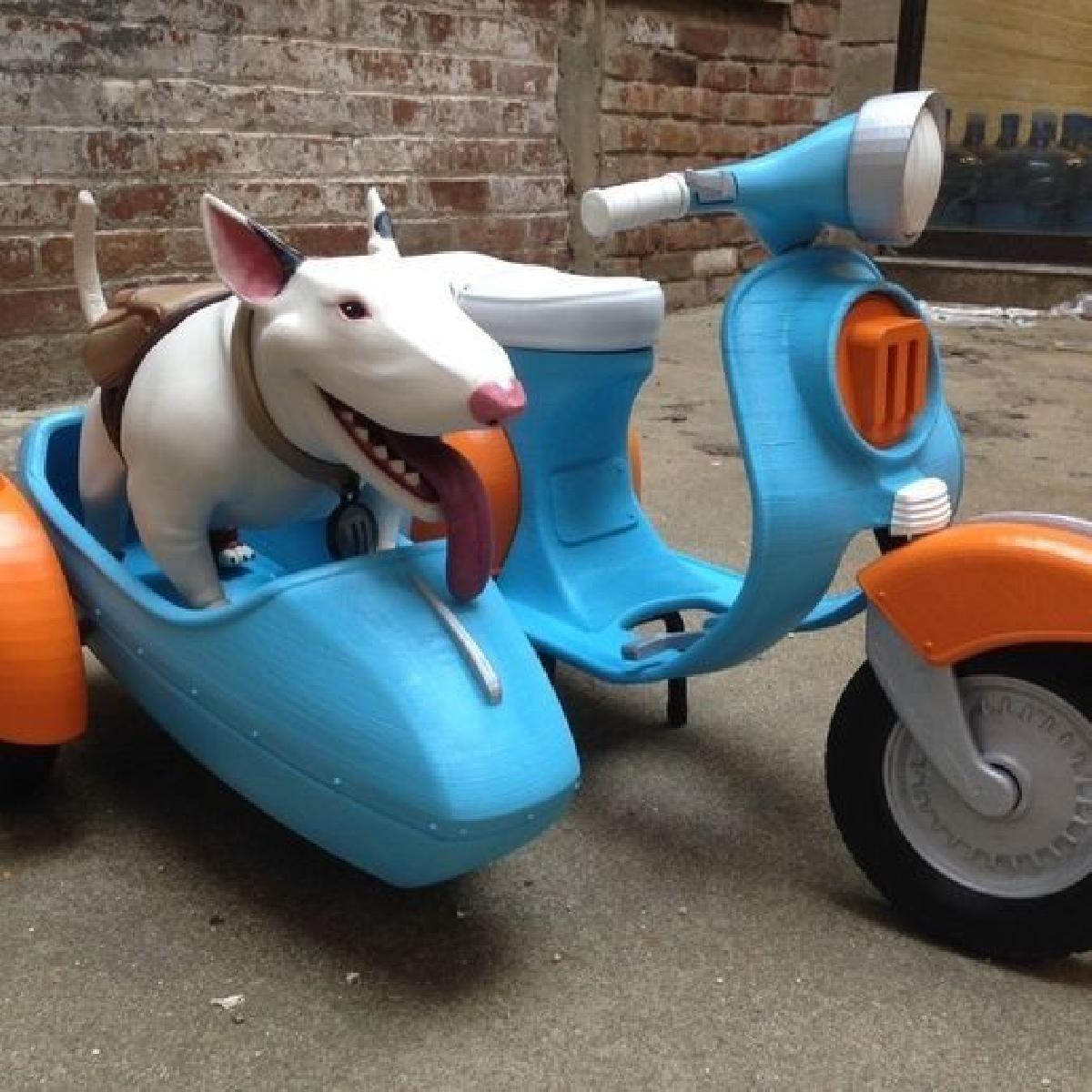 As Maquinas Ousadas Apresentam o Scoot e Lateral da Margo