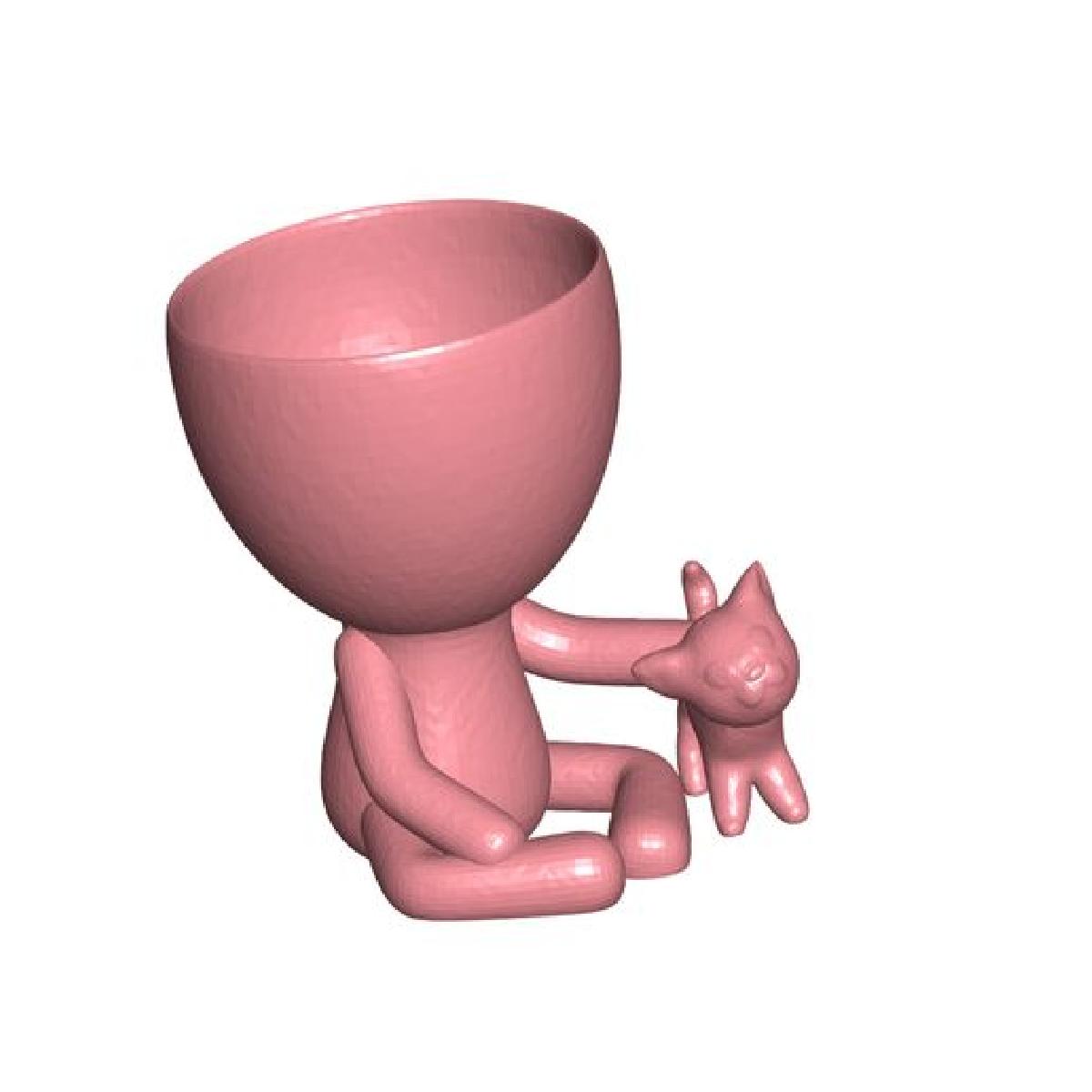 Robert Planter Vaso com Gato Pet N° 111