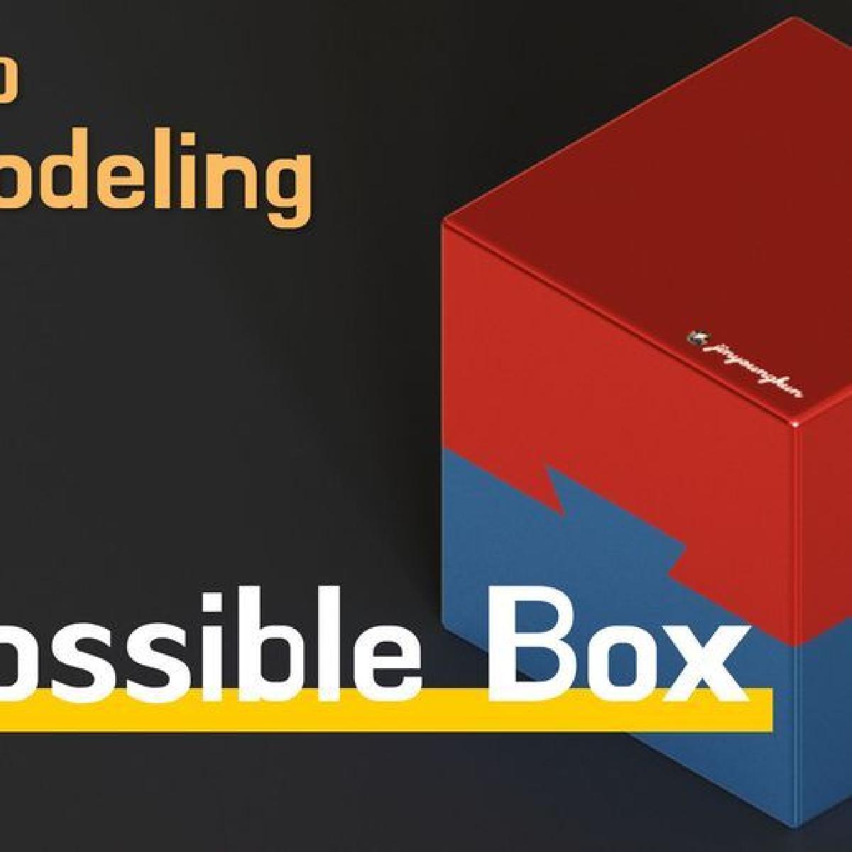 Caixa que parece impossivel de abrir (isso foi feito?!) | Caixa Impossivel | Fusion360