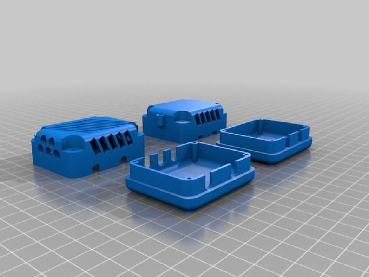 caixa para esc ou receptor para rc 1/10