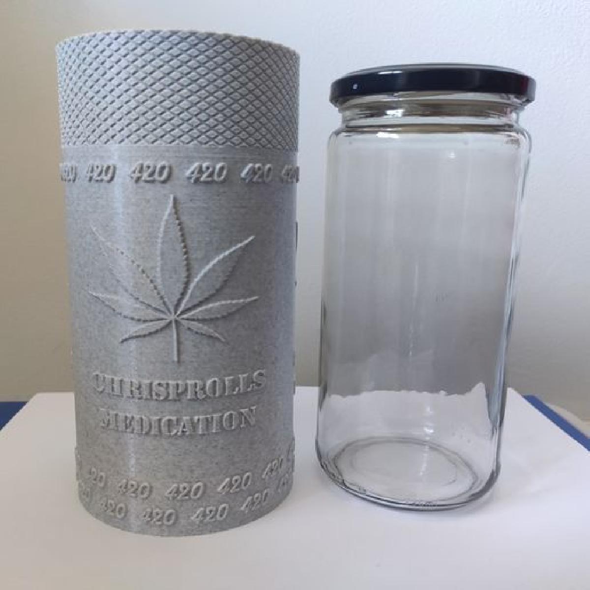 Seu recipiente de vidro personalizado