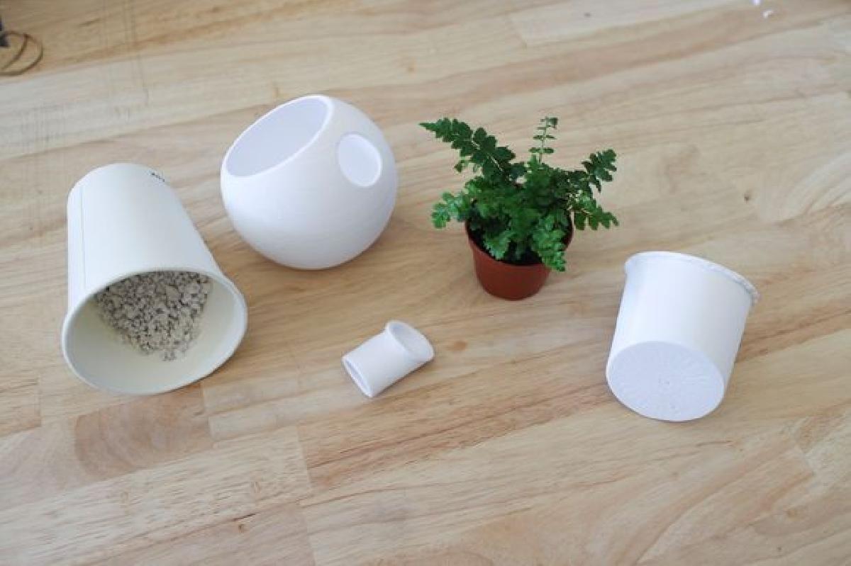 Planta de irrigacao em 3D