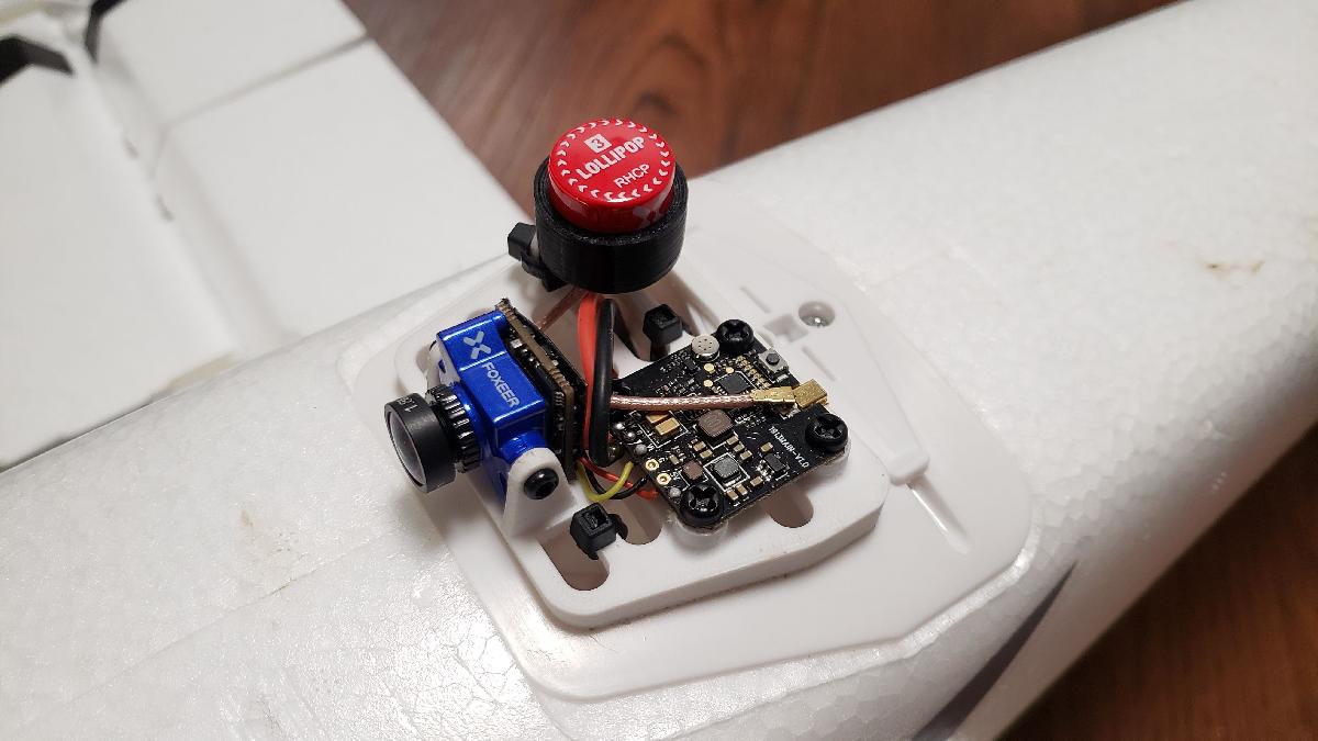 Suporte de Ventilacao FPV E Flite Timber X