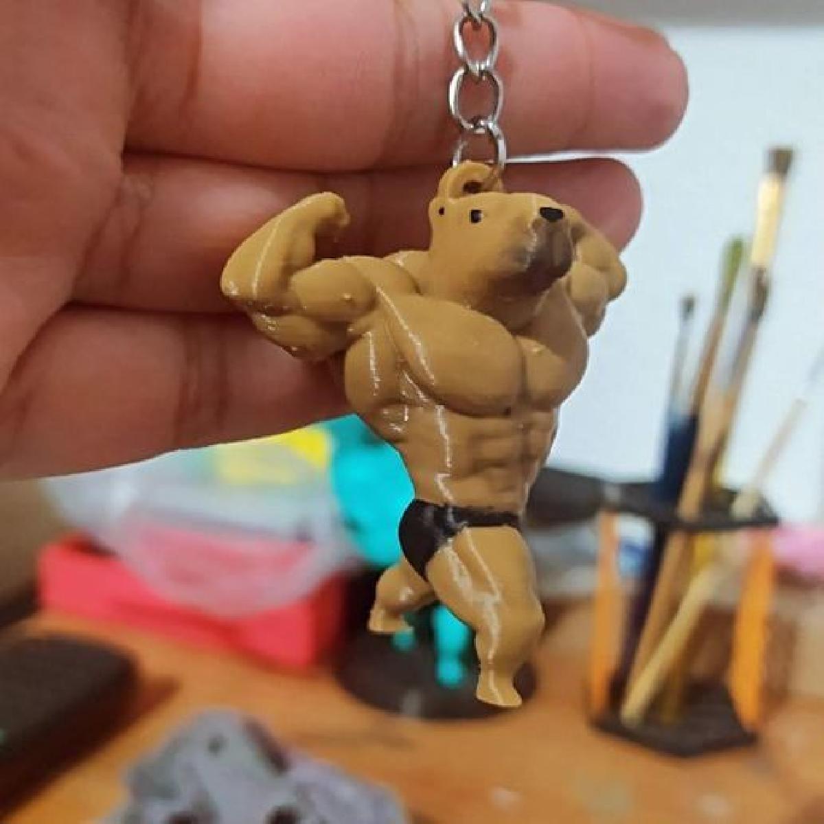 Chaveiro Capivara Ultra Swole