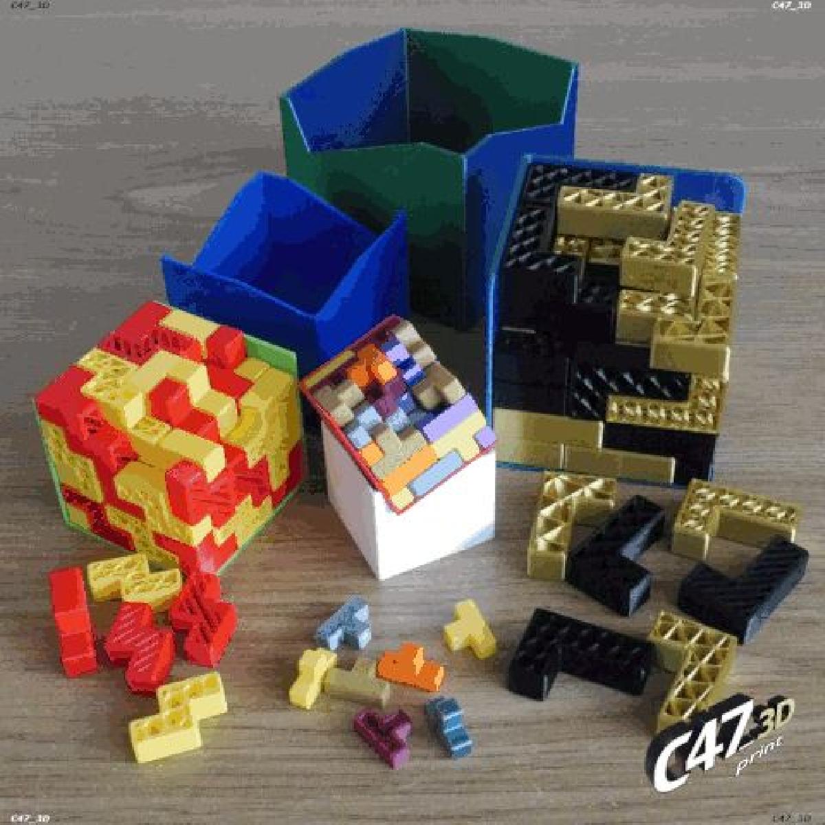 Cubo Puzzle Tetris