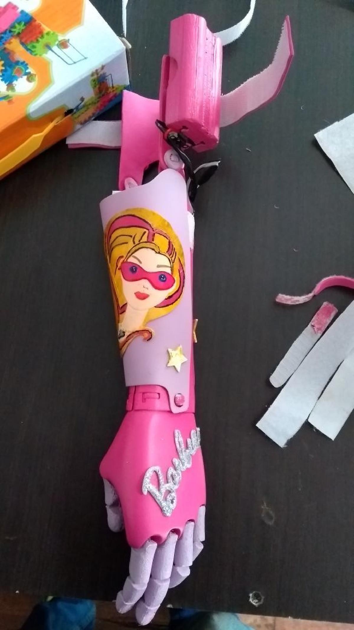 BRACO MIOELETRICO DIY DA BARBIE