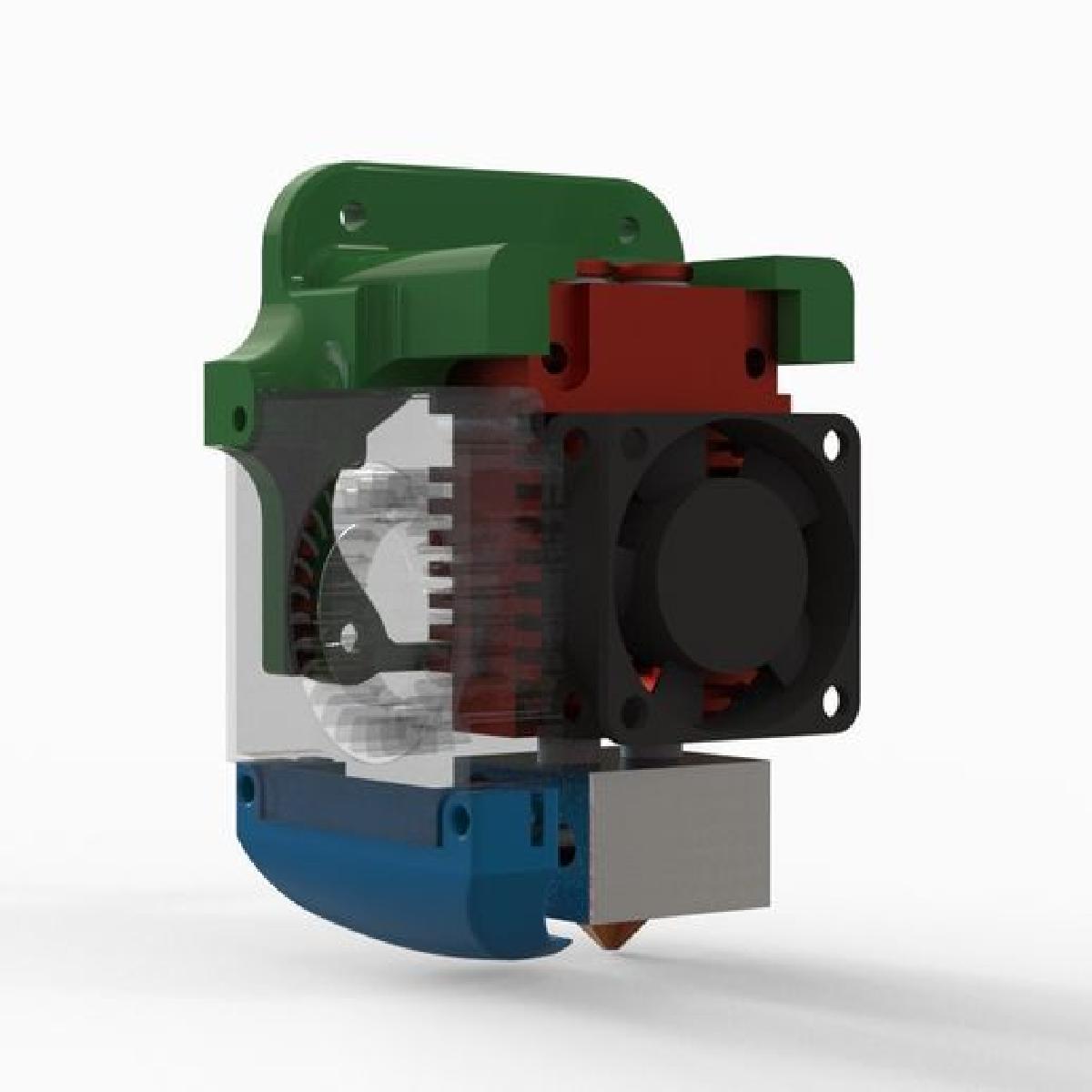 Suporte Geeetech A20m Hotend 2 em 1 Bigtreetech Cyclops