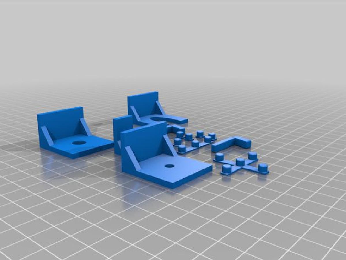 Ferramentas de gancho para MDF perfurado