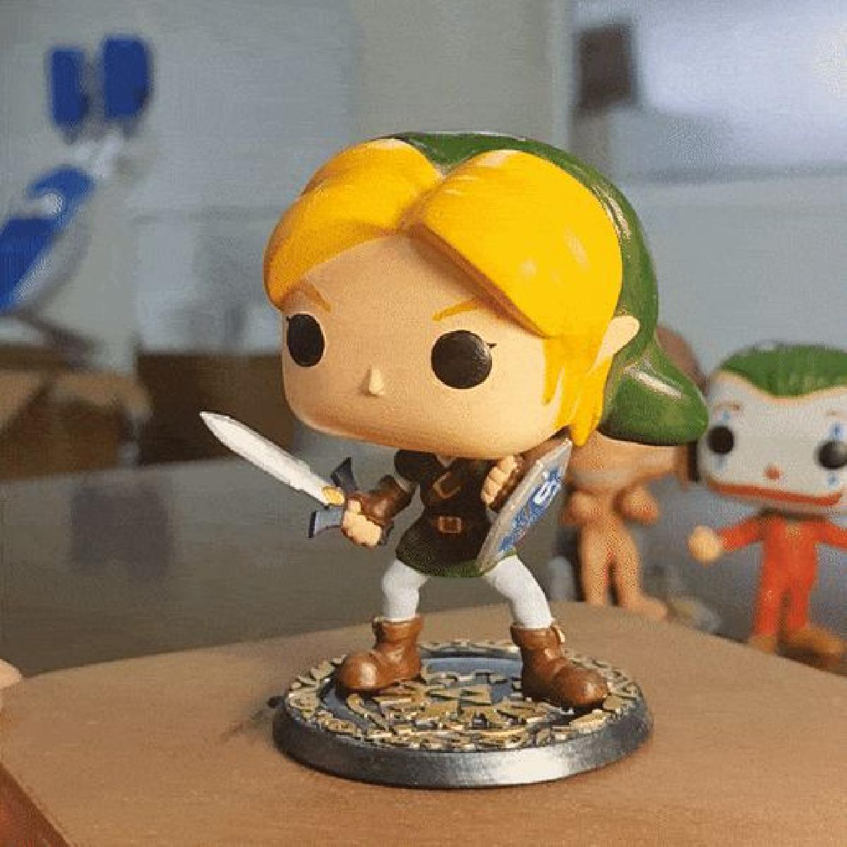 FUNKO POP LINK || ZELDA: PRINCESA DO CREPUSCULO || STL