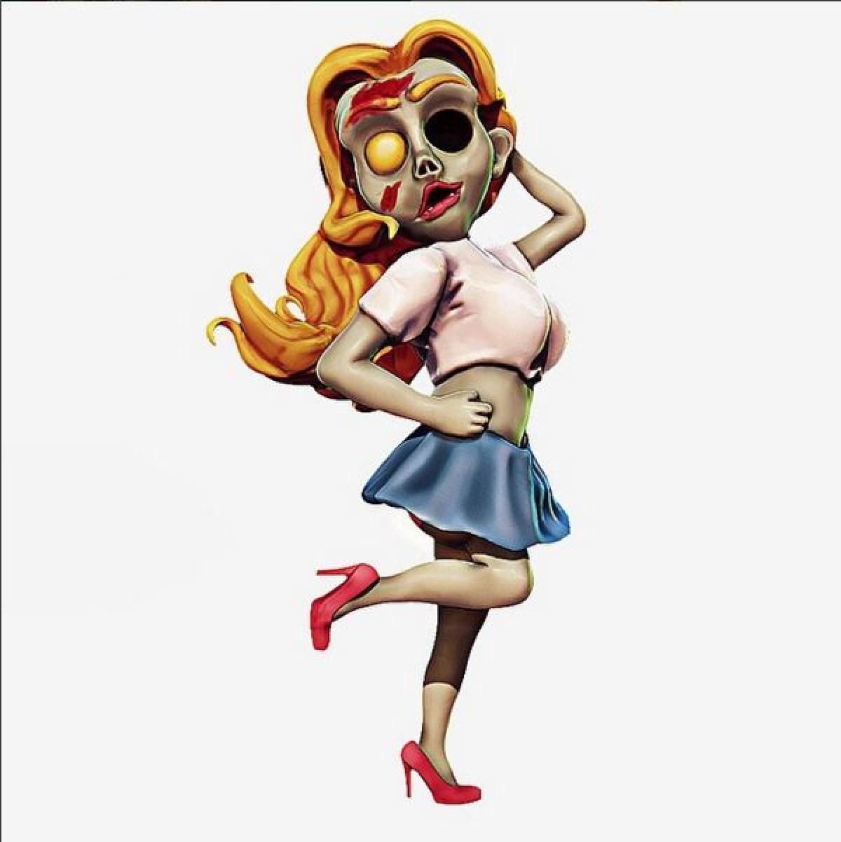 Mulher Zumbi (ZombWar)