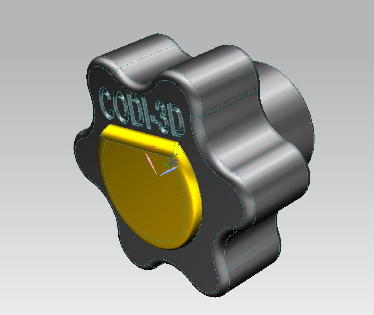 Manopola per dado/bullone M6 con Coperchio Knob to nut / Parafuso M6 com tampa