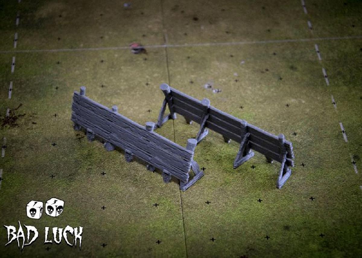 3D FANTASY FOOTBALL DUGOUTS VOL 1 Amostra "Billboard" do Kickstarter