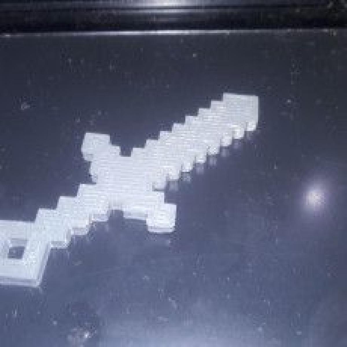 Espada do Minecraft para Steve.