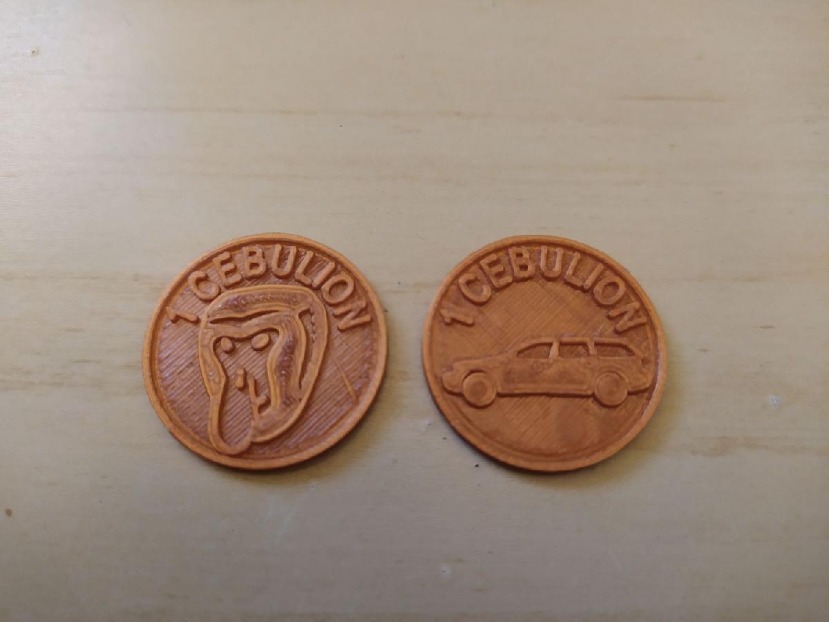 1 Cebulion (moeda de carrinho de compras de 1 zł / PLN)