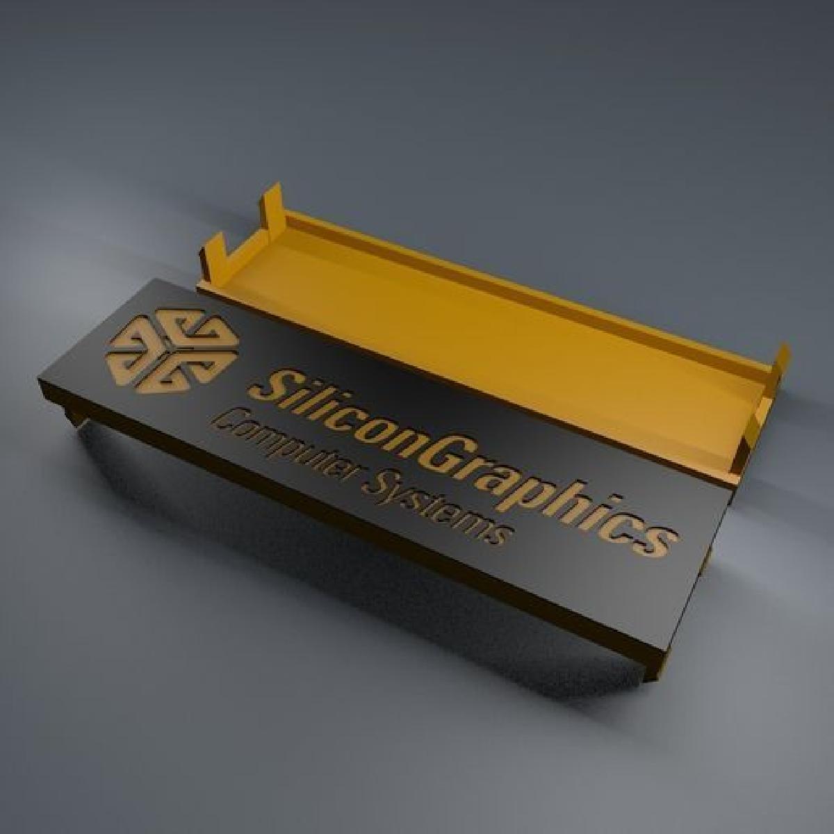 SGI   Tampa Frontal de PC   Padrao 3.5"