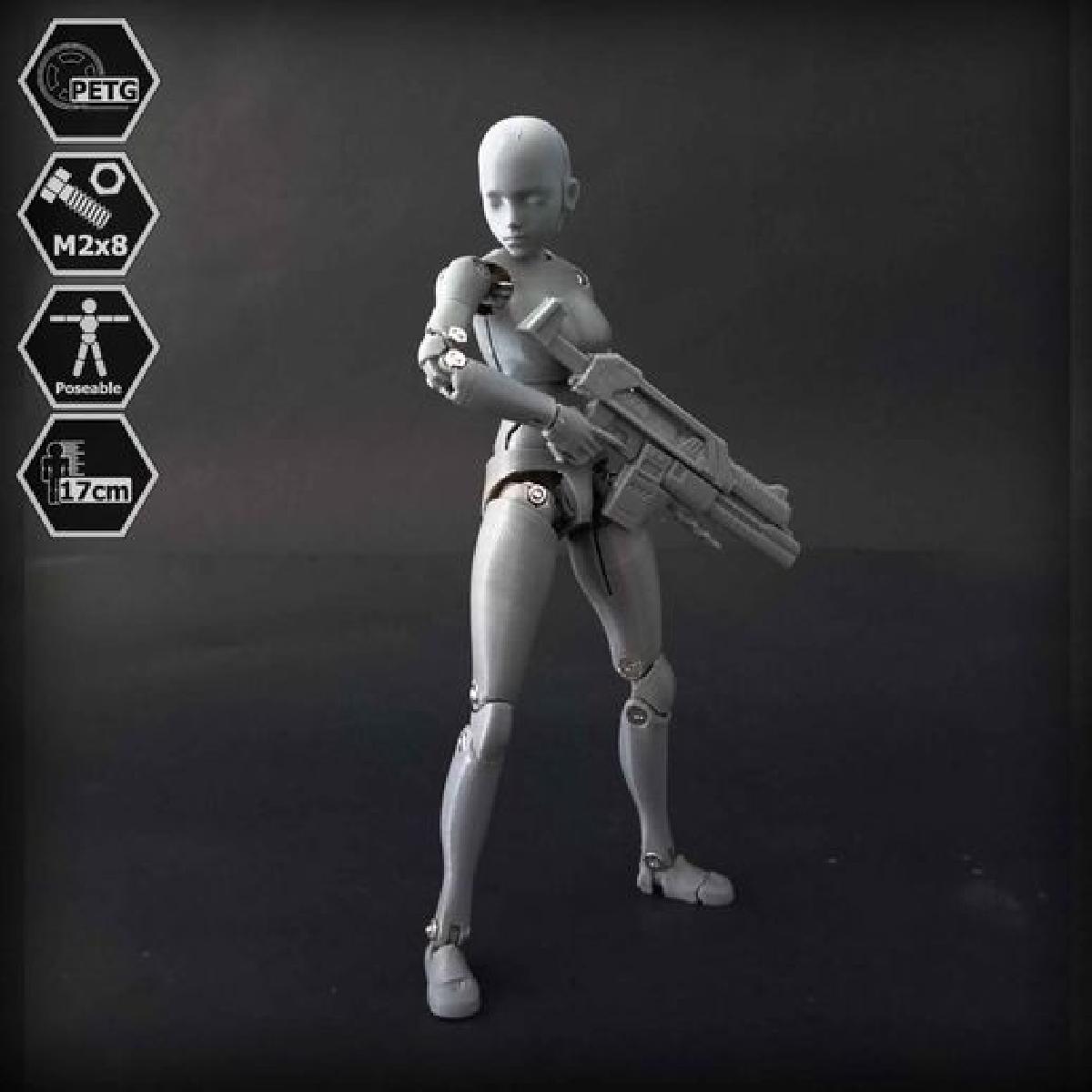 Figura de Acao em Escala 1/10 E.V.A 01