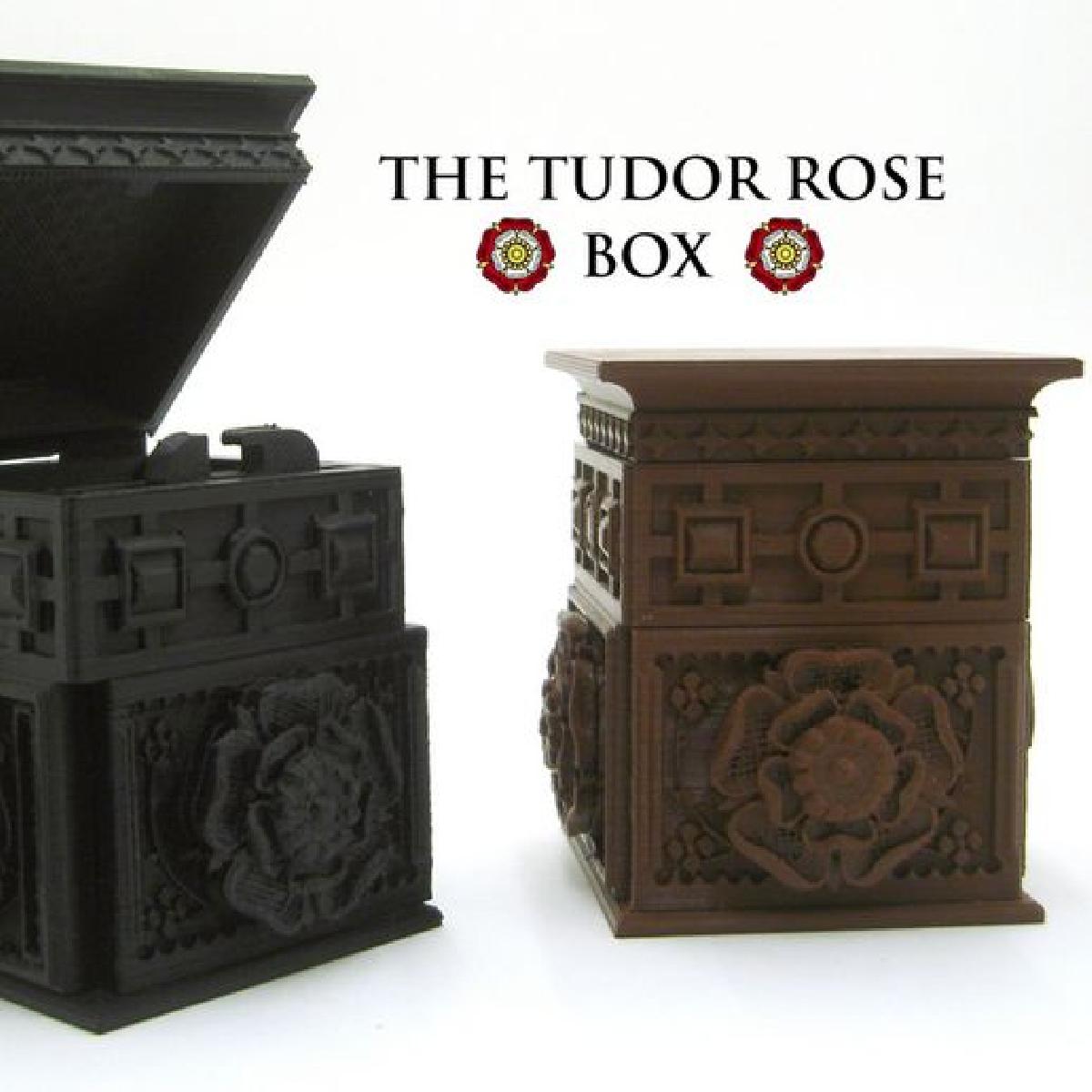 A Caixa de Rosas Tudor (com fechadura secreta)