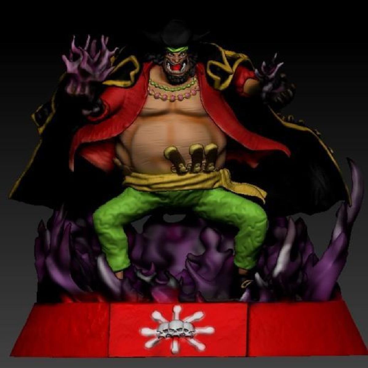 Boneco de acao Marshall D. Teach (Barba Negra) de One Piece