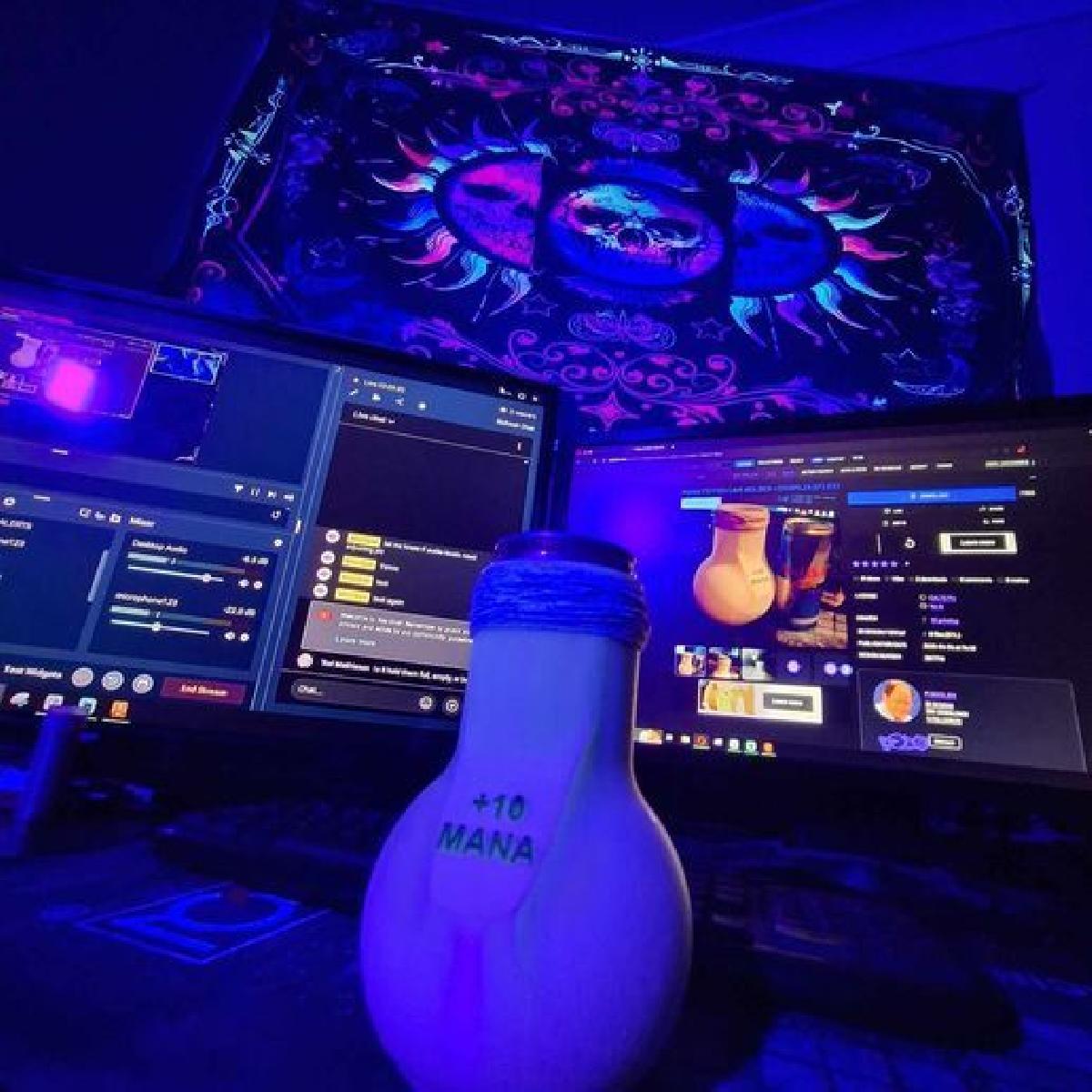 Suporte para Pocao de Mana   (250ml/8.5FLoz)