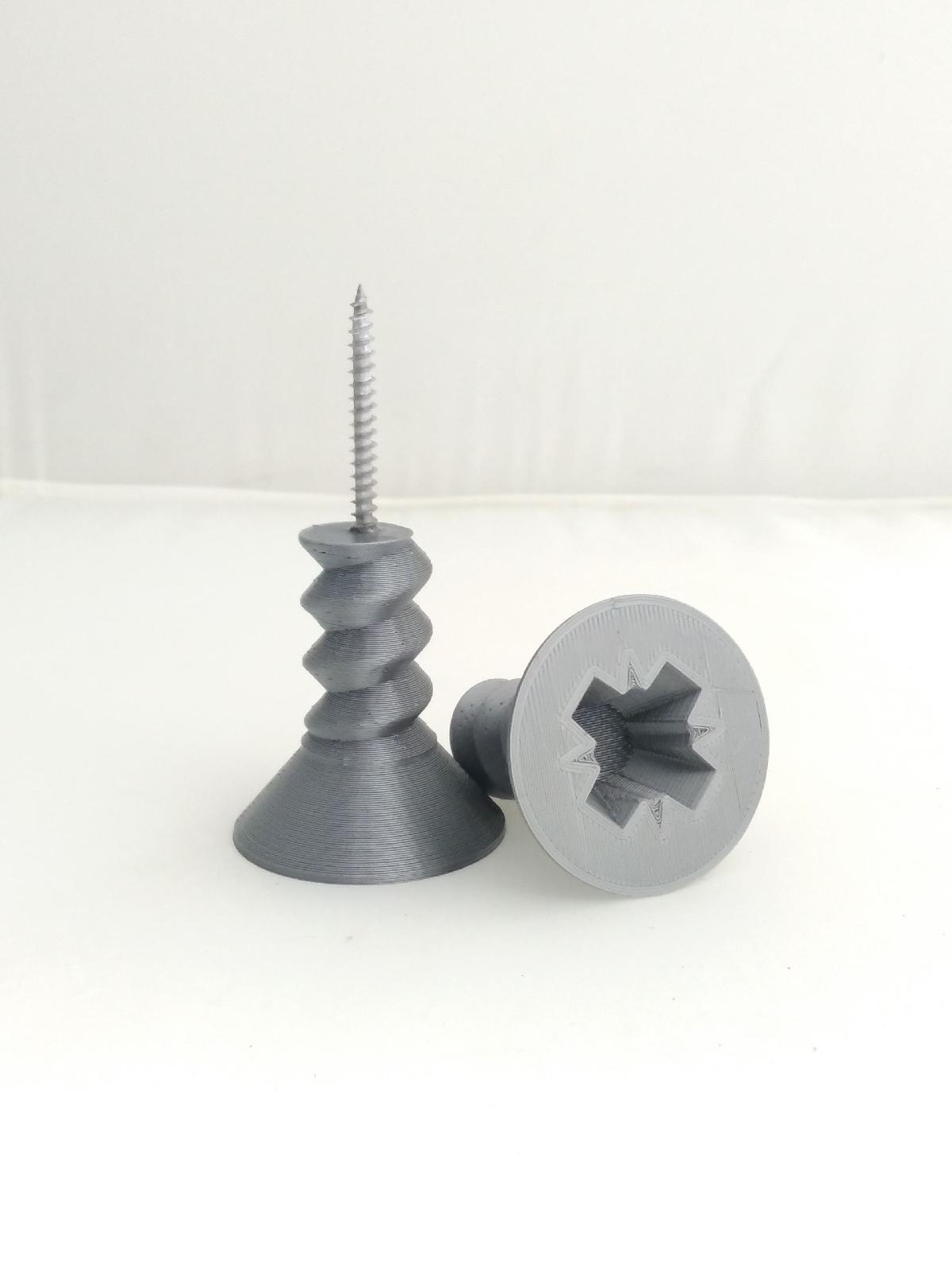 Percha para parafuso