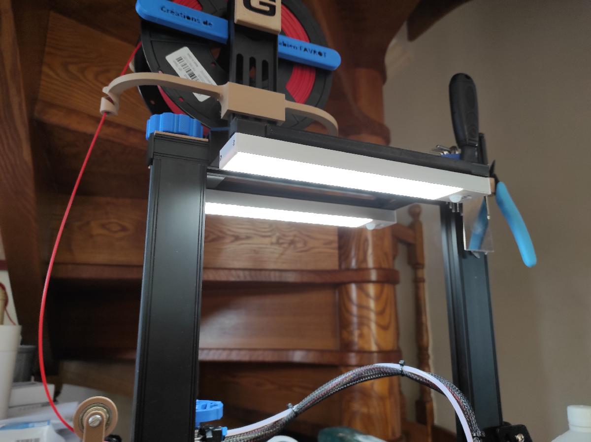 Suportes de Lampada para Ender 3 V2 Neo
