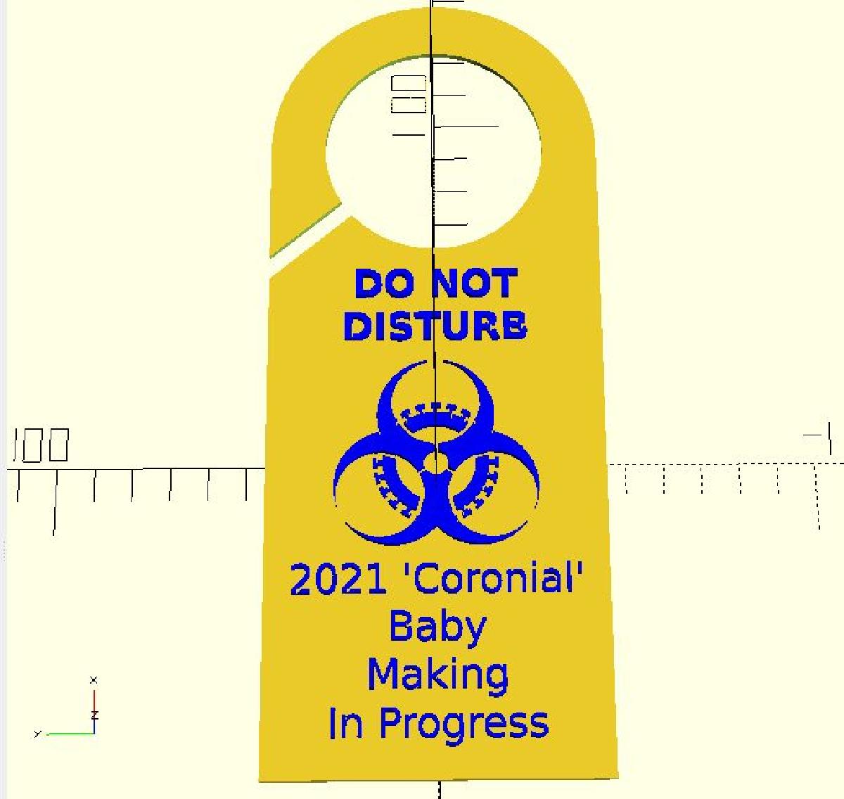 Placa de Nao Perturbe   Fazer Bebe 2021