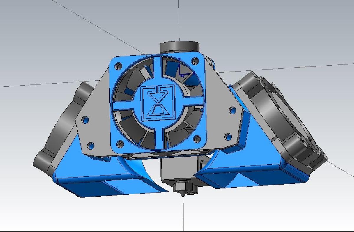 Ventilador de capa para ventiladores de 40mm