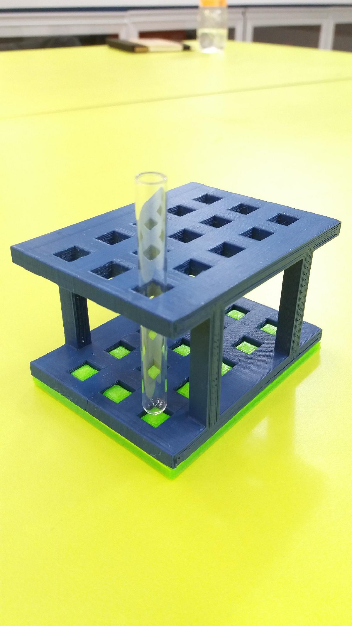 Suporte para tubo de ensaio (Quimica)