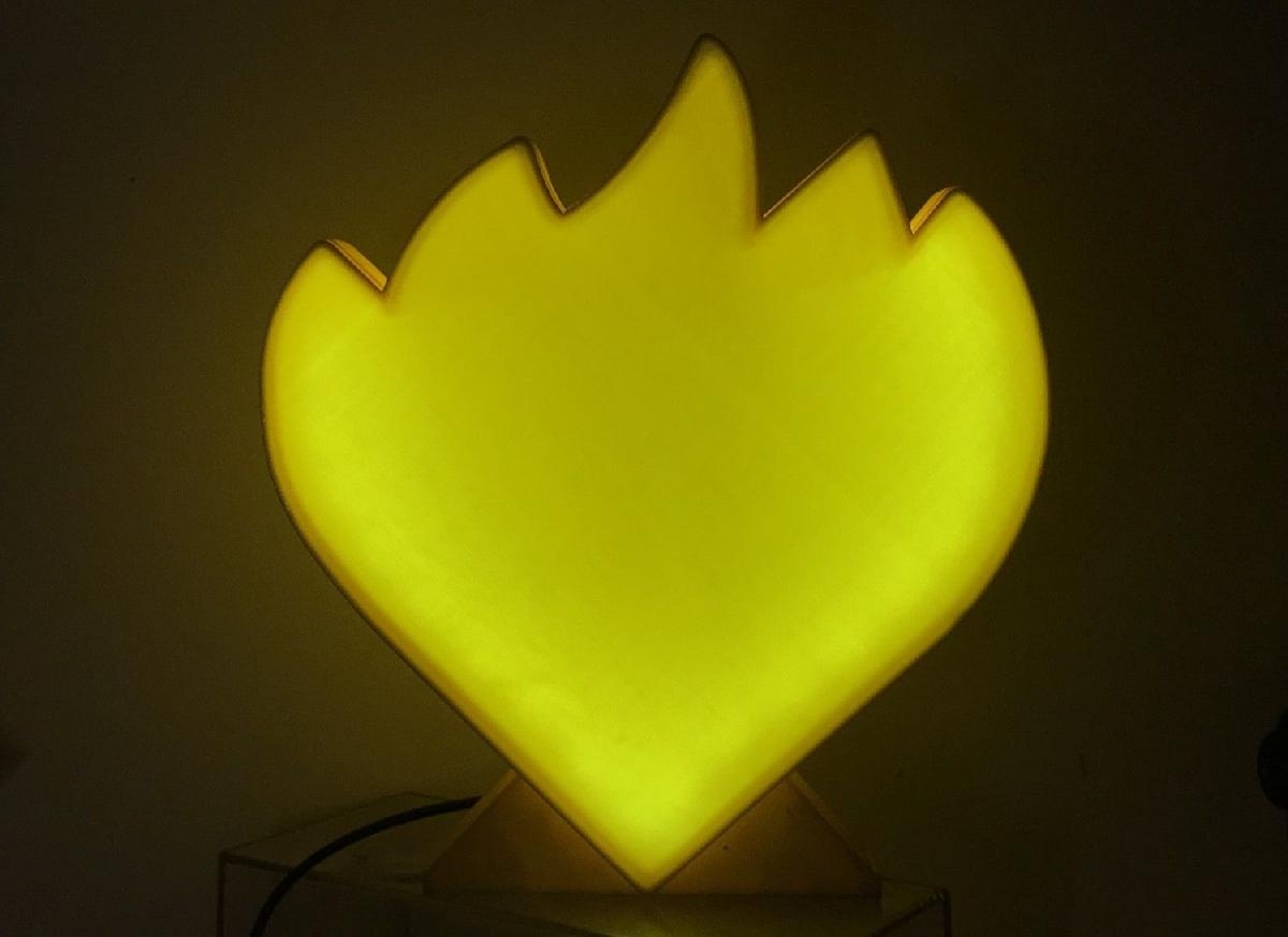 "Lampada da semana mais quente"