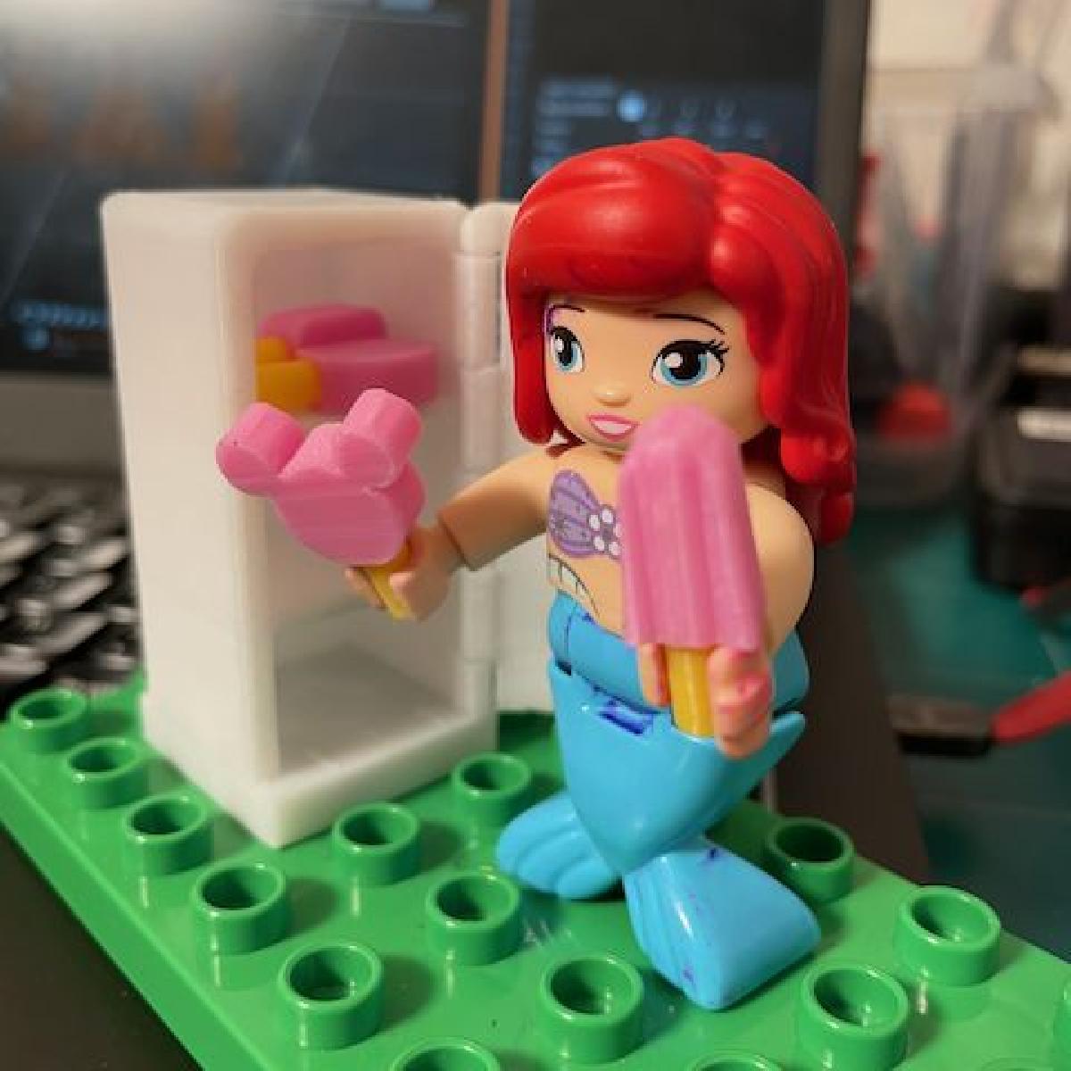 sorvete duplo e picoles