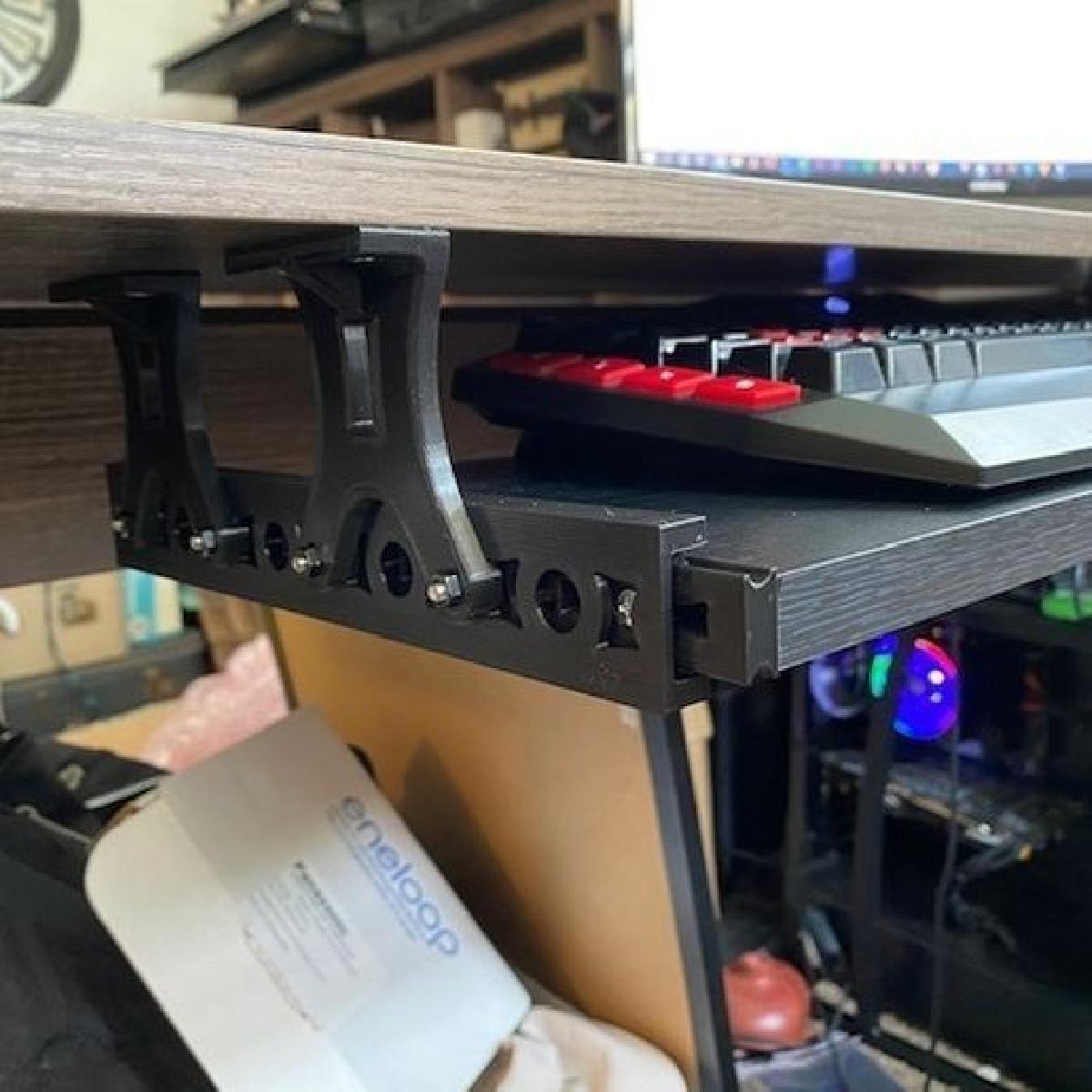 Bandeja deslizante para teclado!