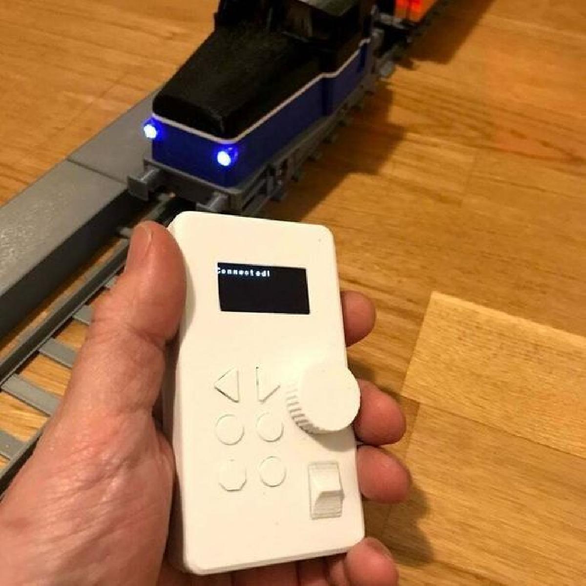 Controle Remoto para OS Railway sistema ferroviario totalmente imprimivel em 3D!