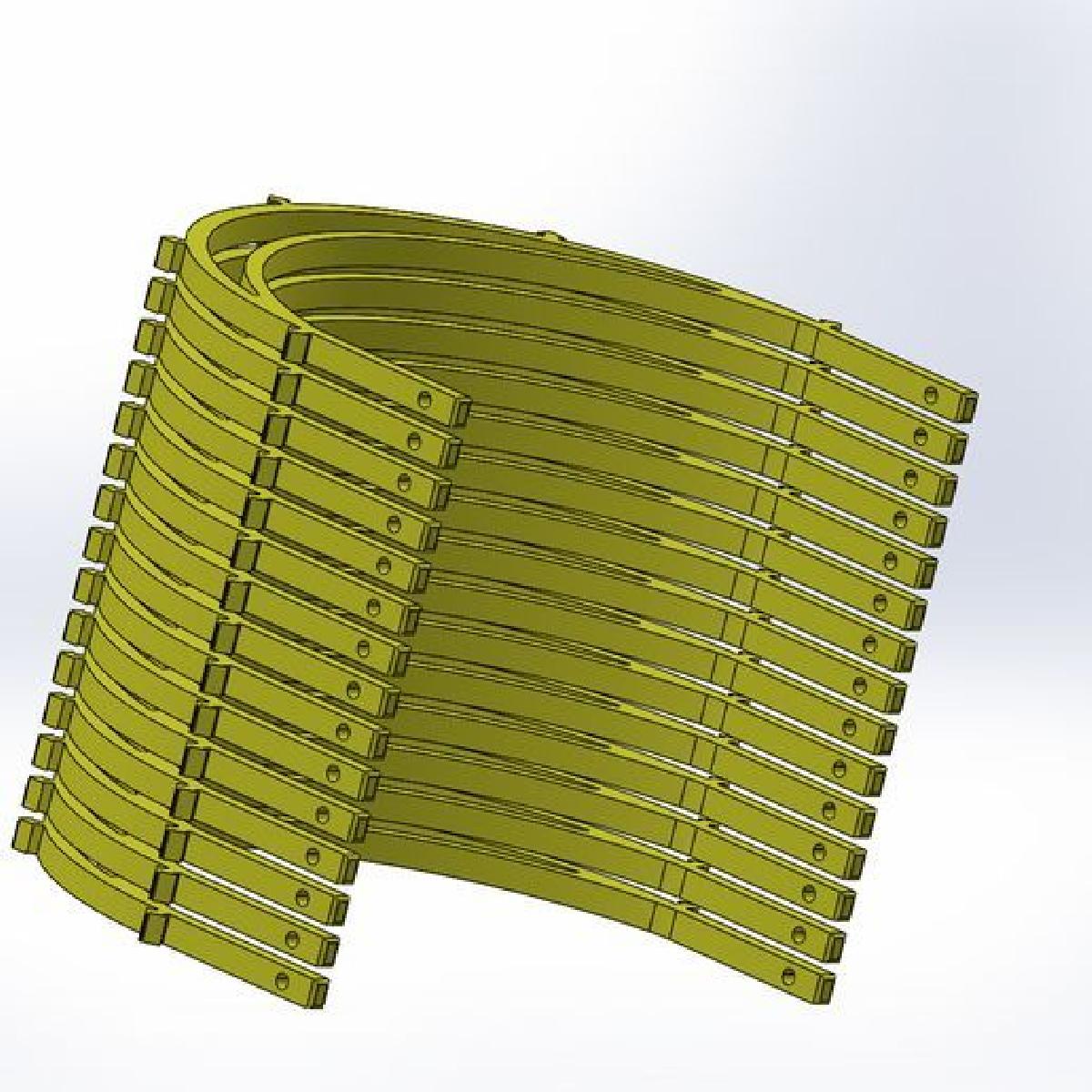 Mascara de torre x 15 peso da torre 379g