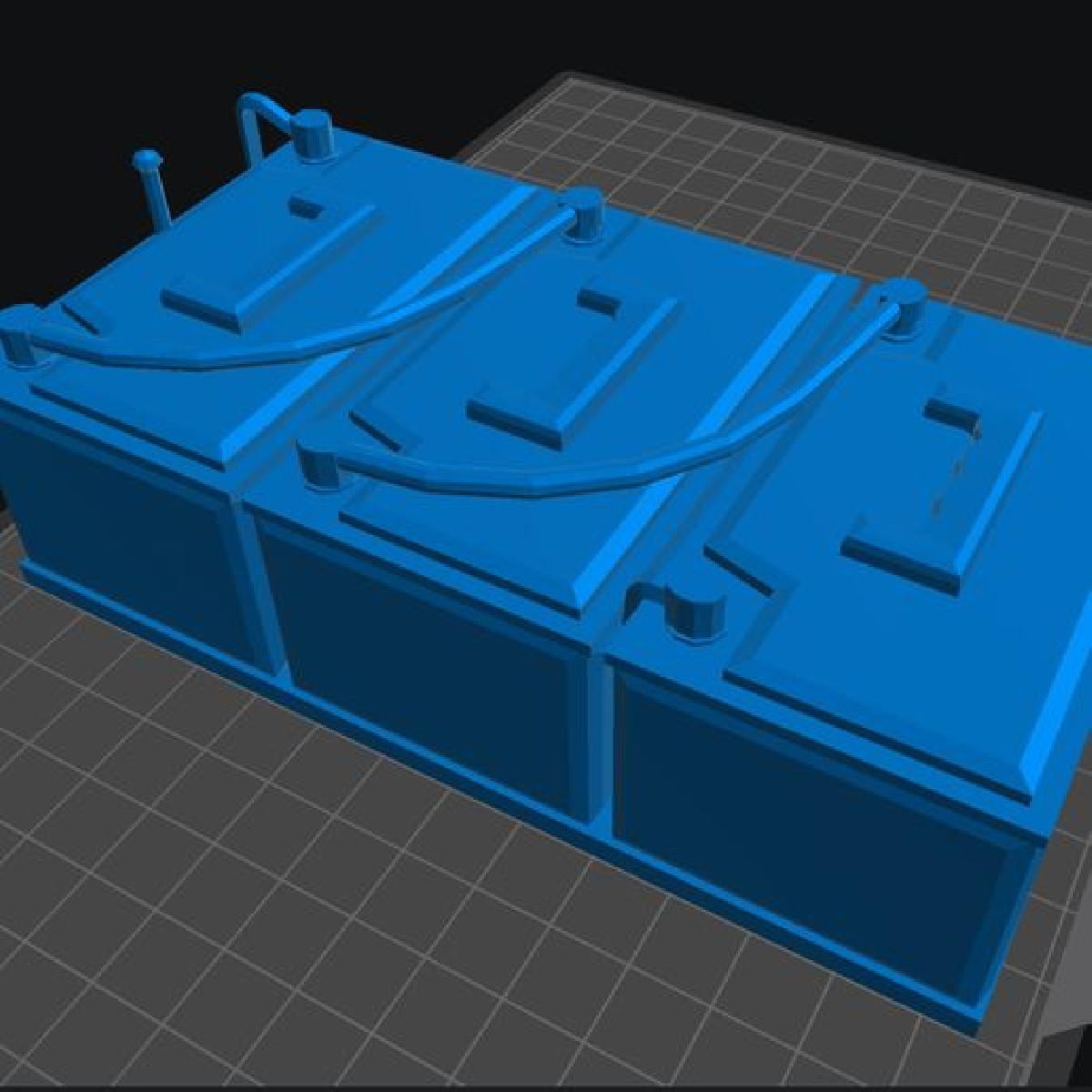 configuracao de tres baterias para lowrider/minitruck/etc.