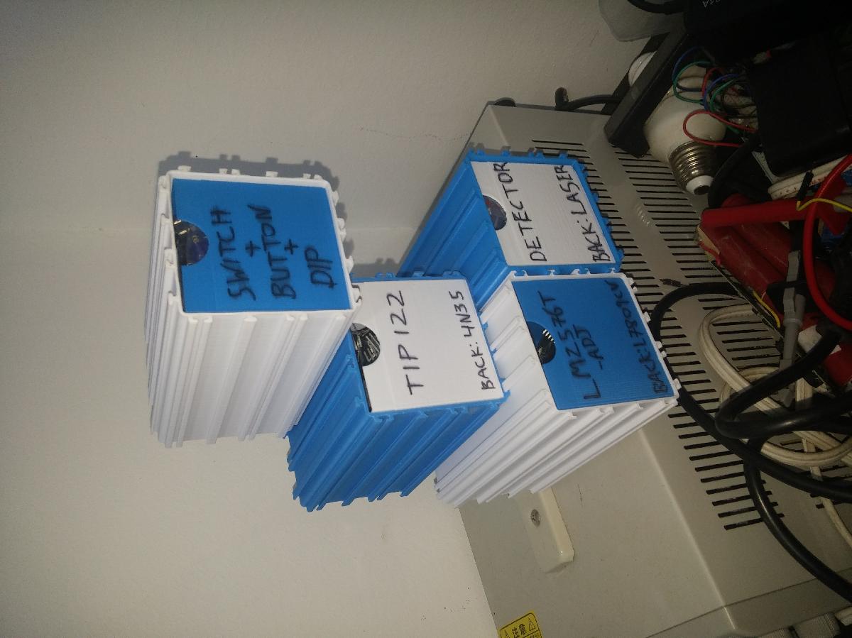 Modo de vaso Gavetas Modulares