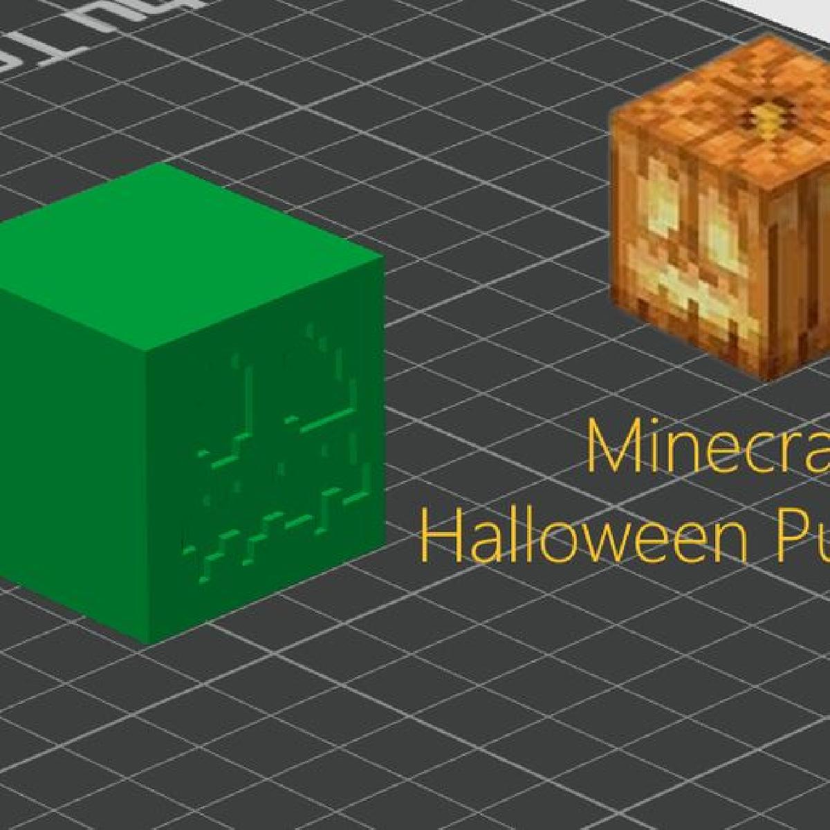Abobora de Halloween do Minecraft