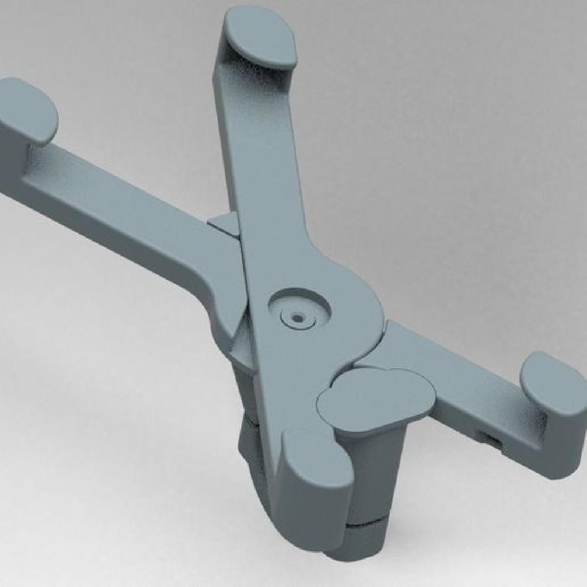 Suporte para celular para bicicleta (iPhone 7) tamanho movel 142x71x11mm.