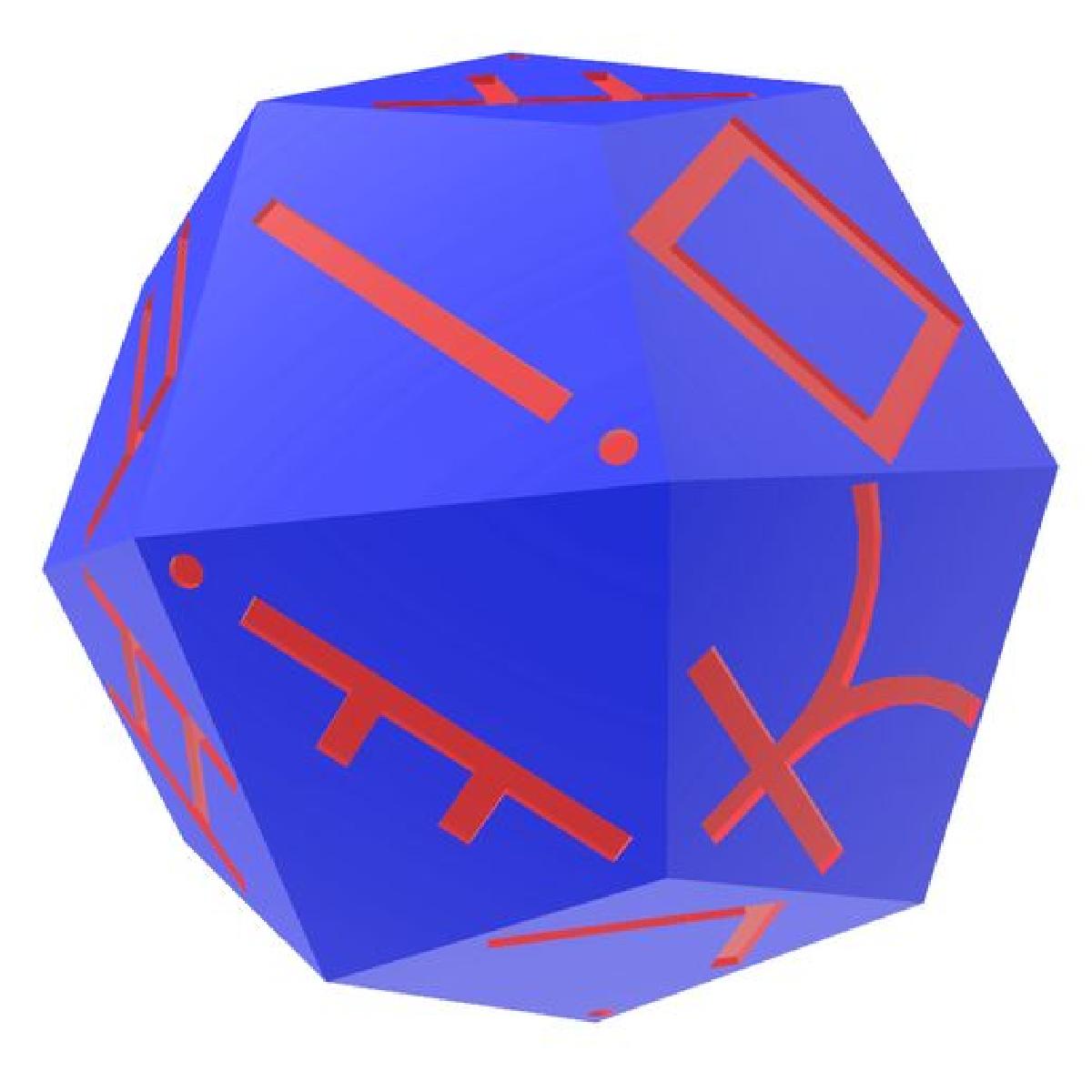 DADO POLIEDRAL KOREANO D24