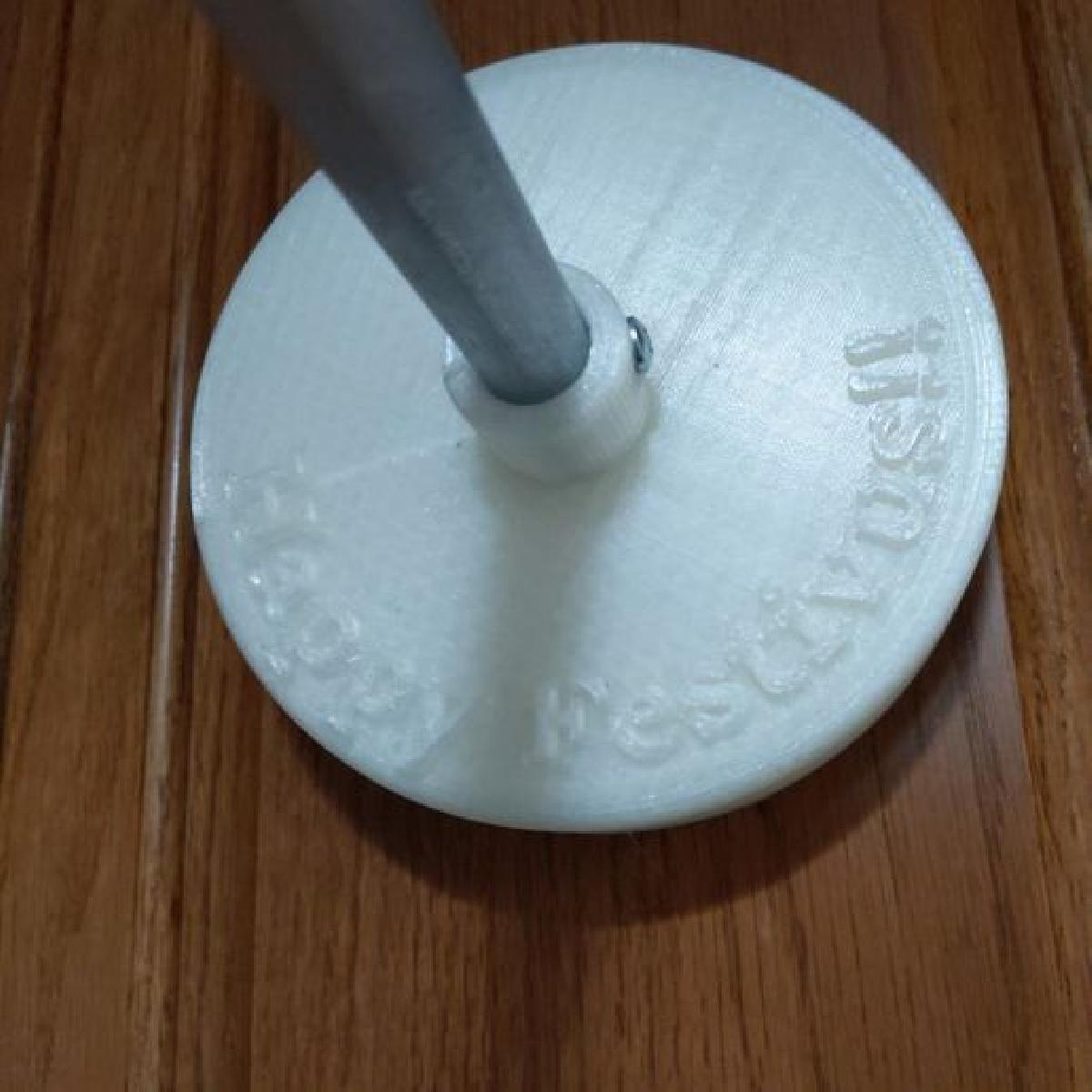 Suporte para mini poste Festivus simples