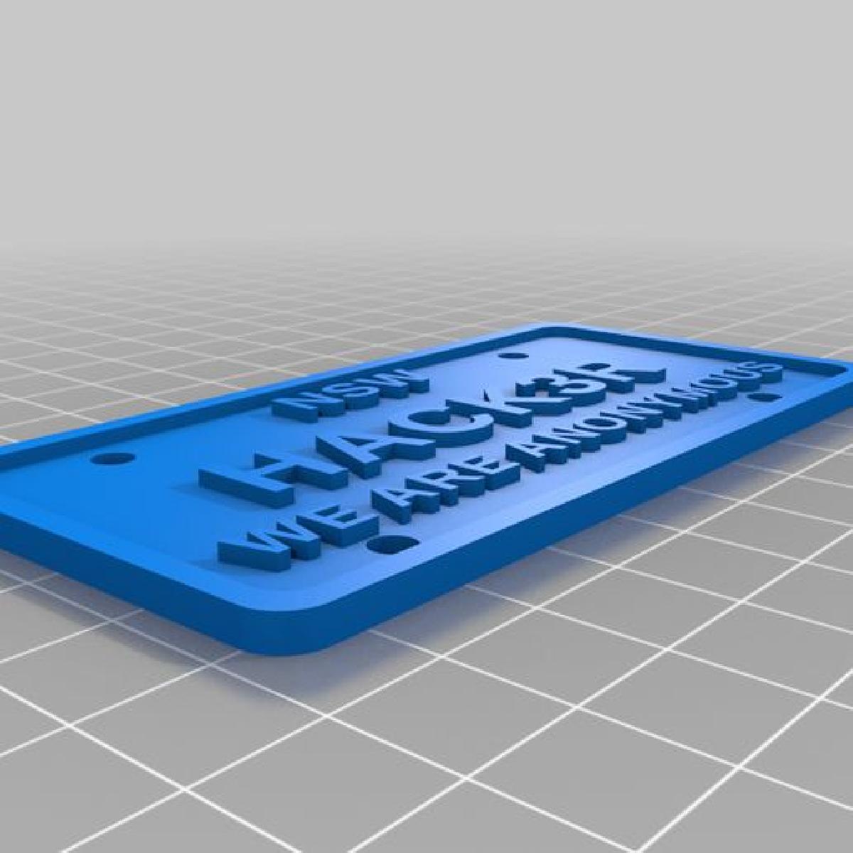 Placa de carro Hack3r