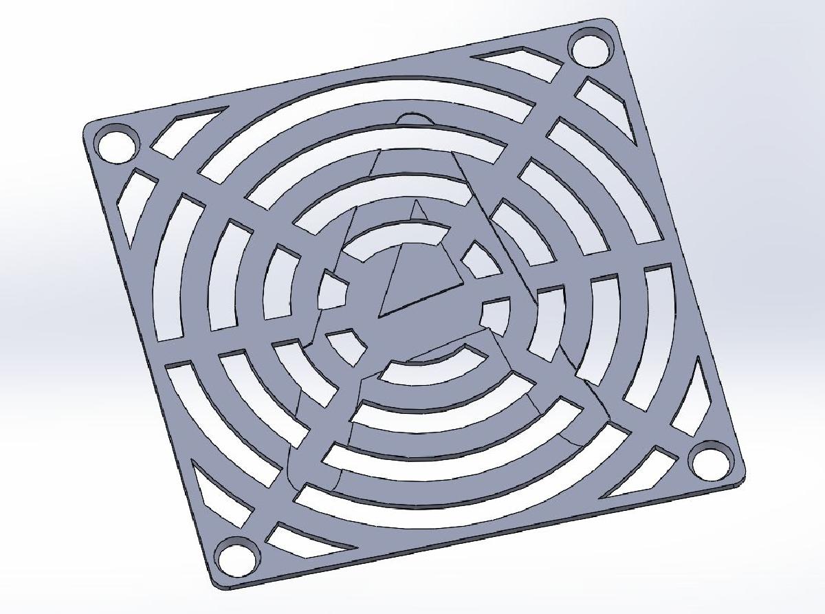 Fan Cover 80mmx80mm Anet A8