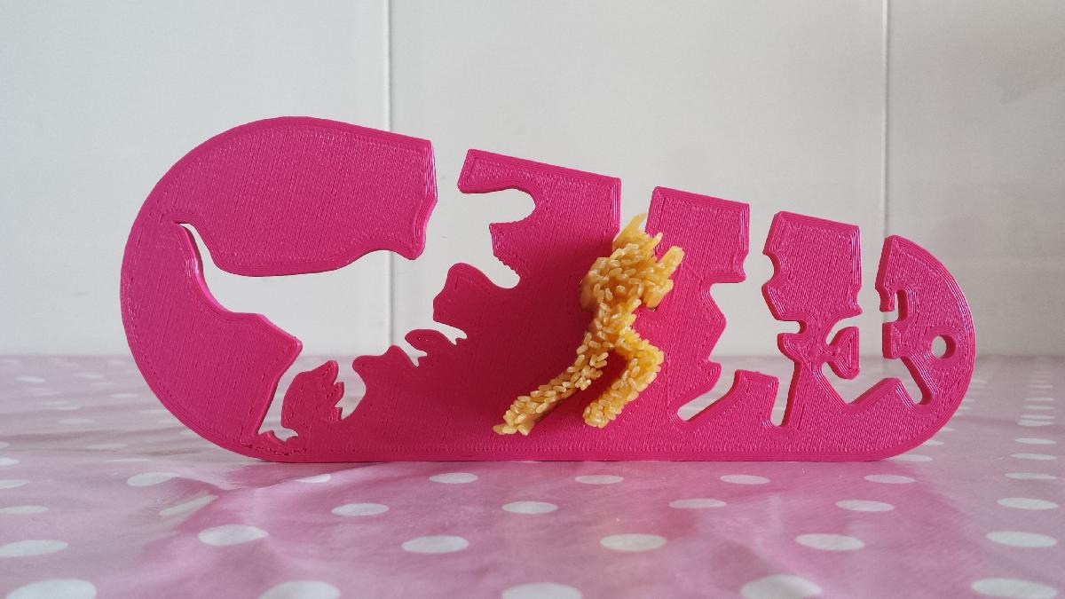 Medida de pasta (versao dinossauro)