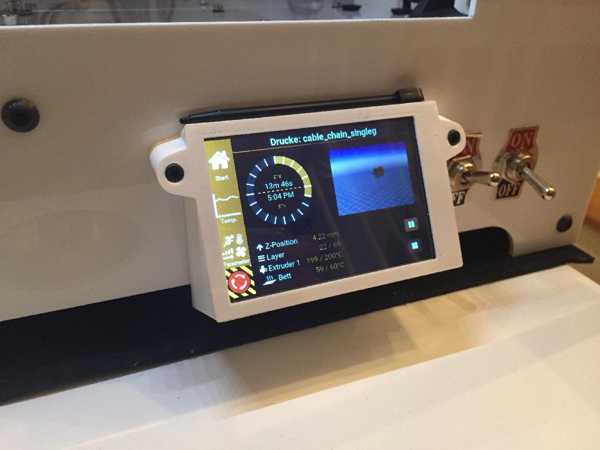 LCD Touch de 3,5" 320x480 a 30°